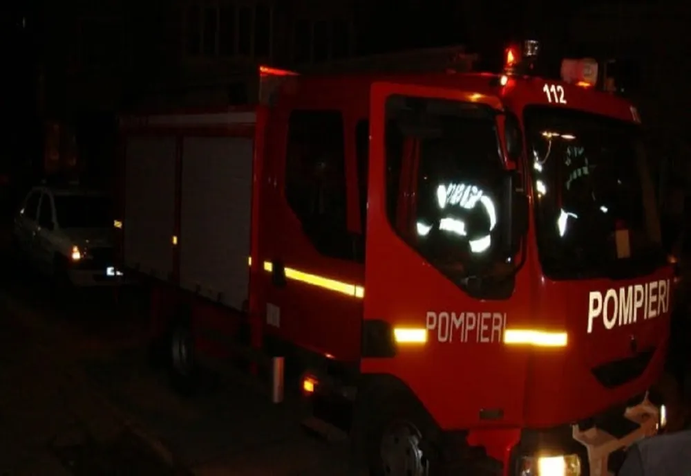 Incendiu într-un apartament din Cisnădie