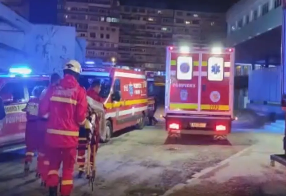 Pacient căzut de la etajul 3 al Secției Neurochirurgie din Sibiu