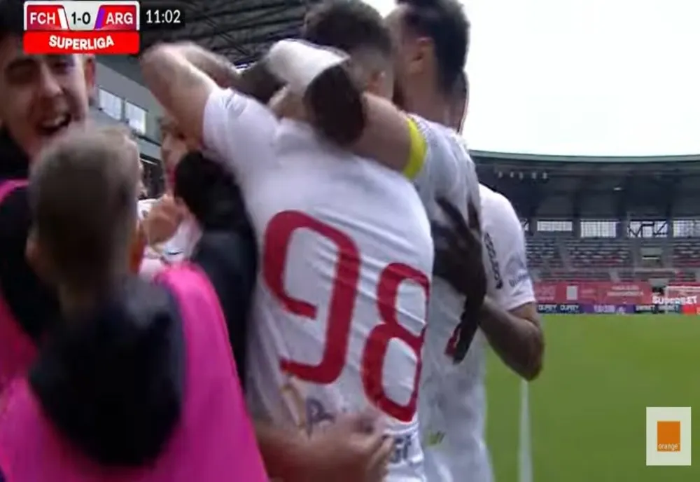 Hermannstadt - FC Argeș 2-1. Sibienii rămân neînvinși în play-out VIDEO