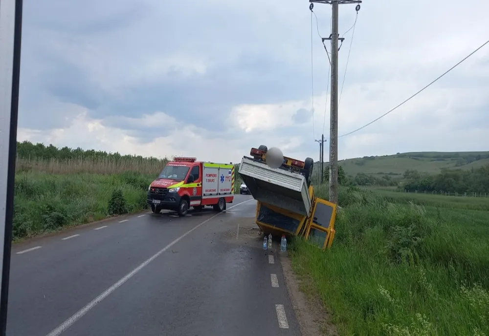 Accident cu 6 victime, în județul Sibiu