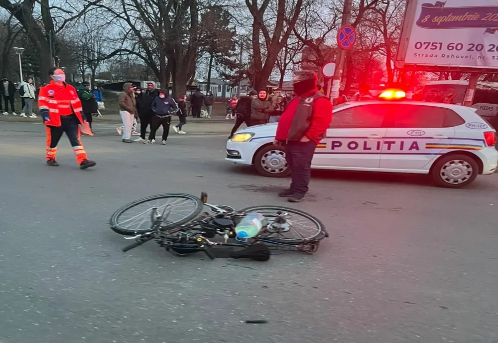 Biciclist de 61 de ani mort într-un grav accident rutier
