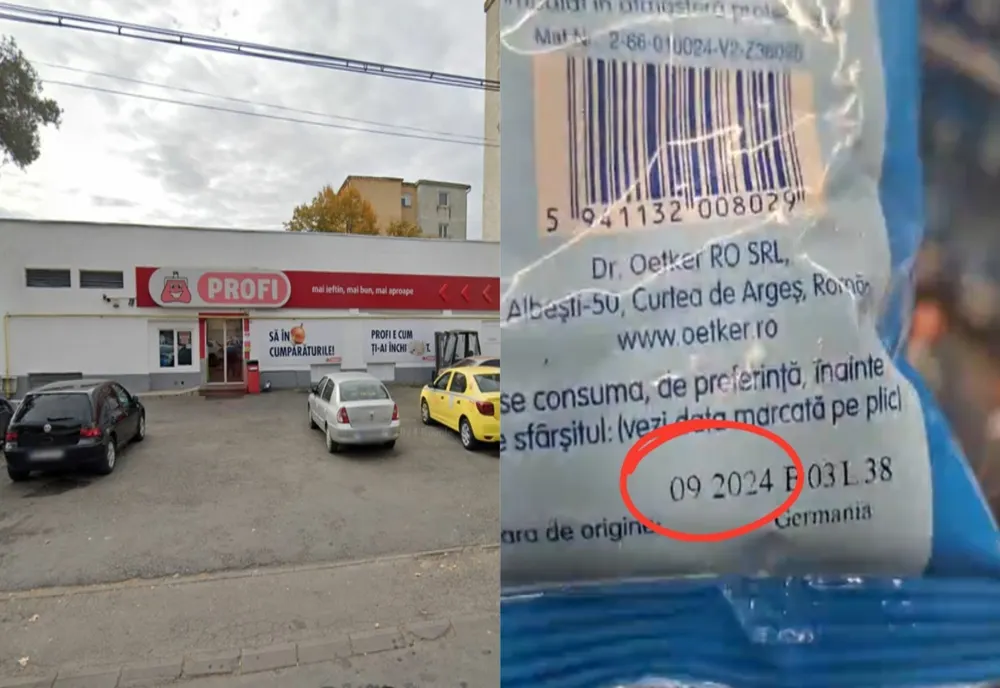 LAPTE PRAF EXPIRAT, VÂNDUT ÎNTR-UN MAGAZIN PROFI DIN SIBIU: DOI COPII INTOXICAȚI