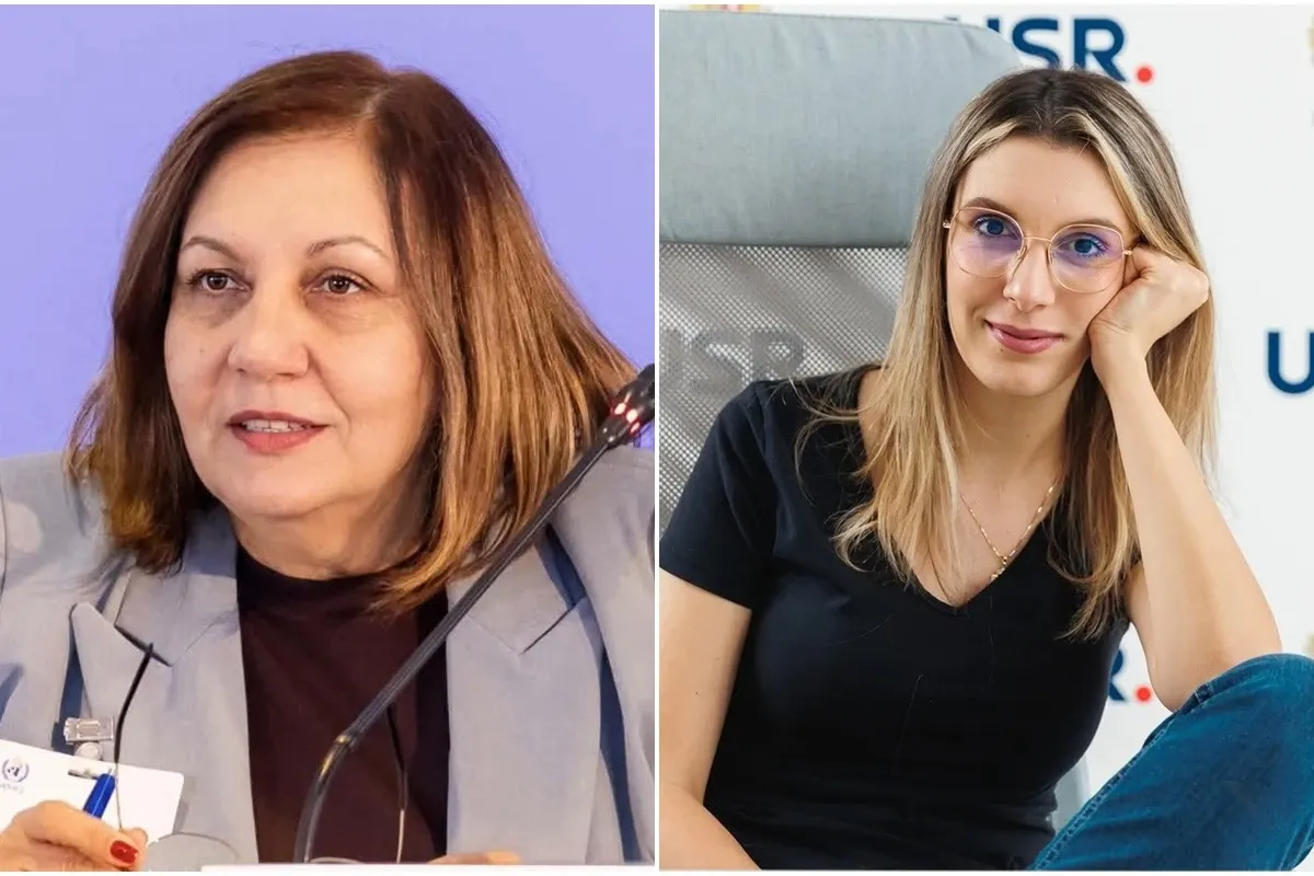 Elena Mateescu vs. Diana Buzoianu/ Colaj foto