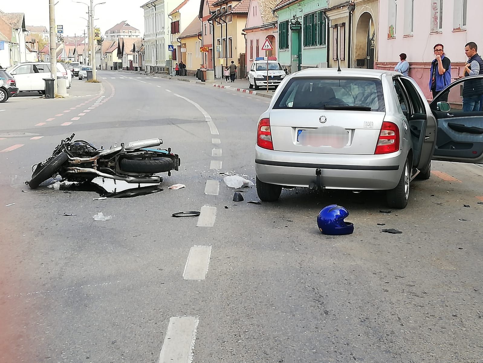accident motociclist
