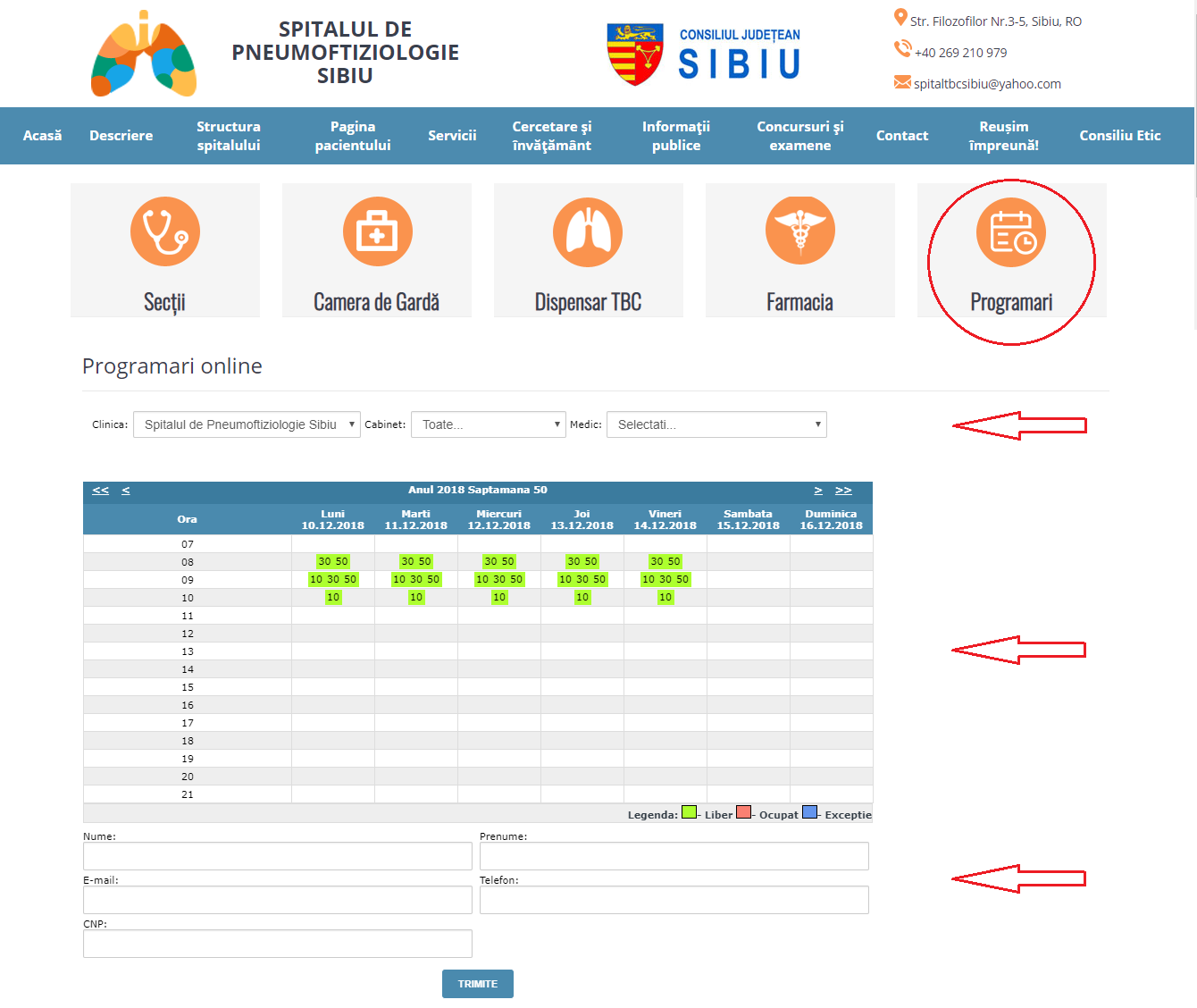 Poza programari online