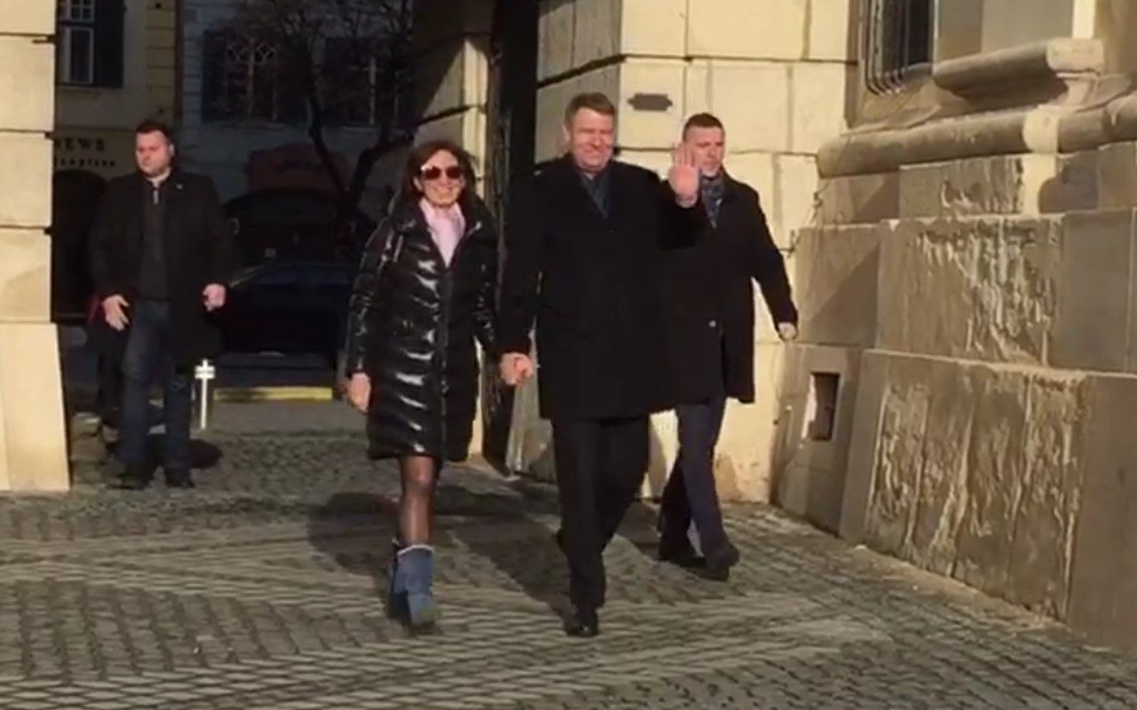 Iohannis la Sibiu