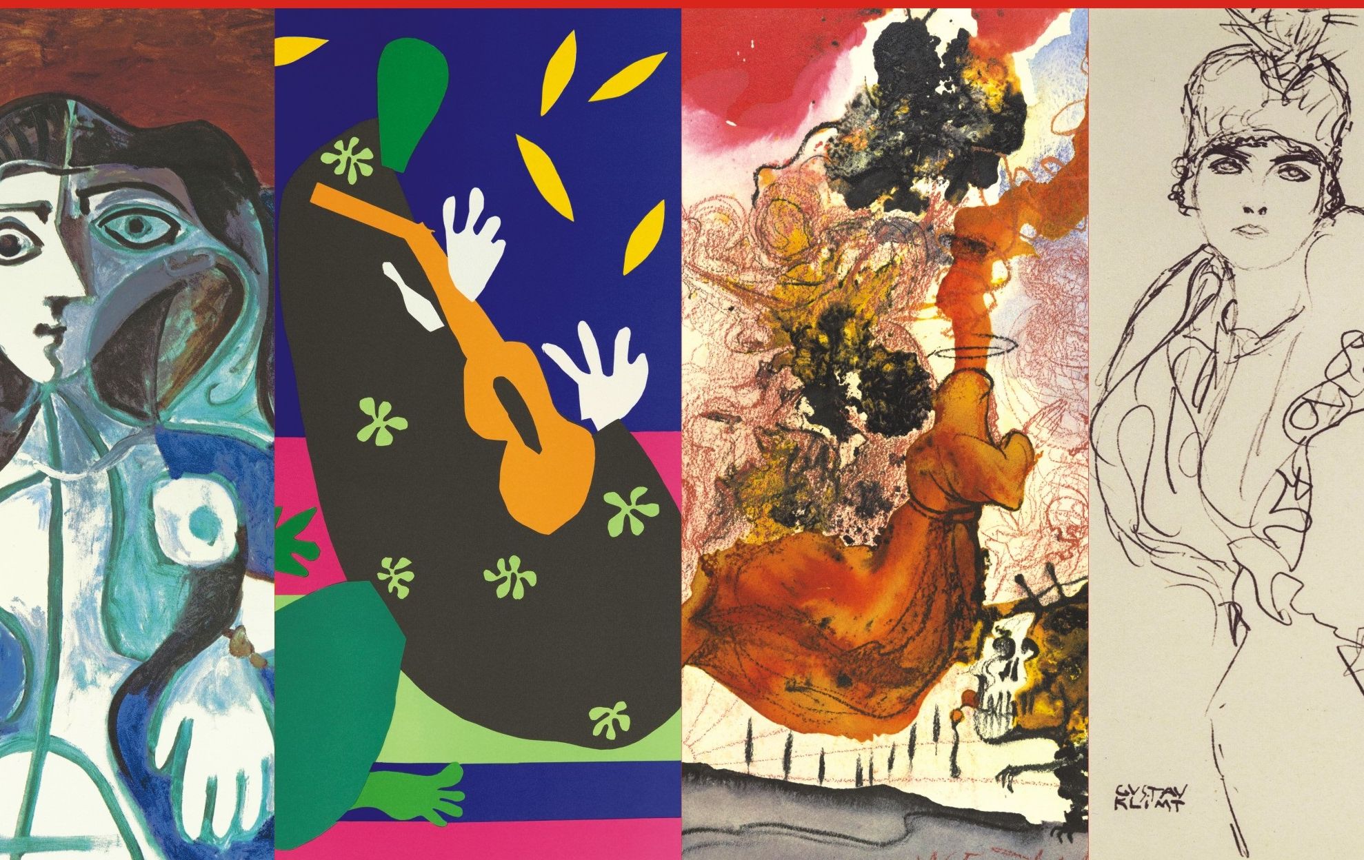 Expo Picasso, Matisse, Dali, Klimt