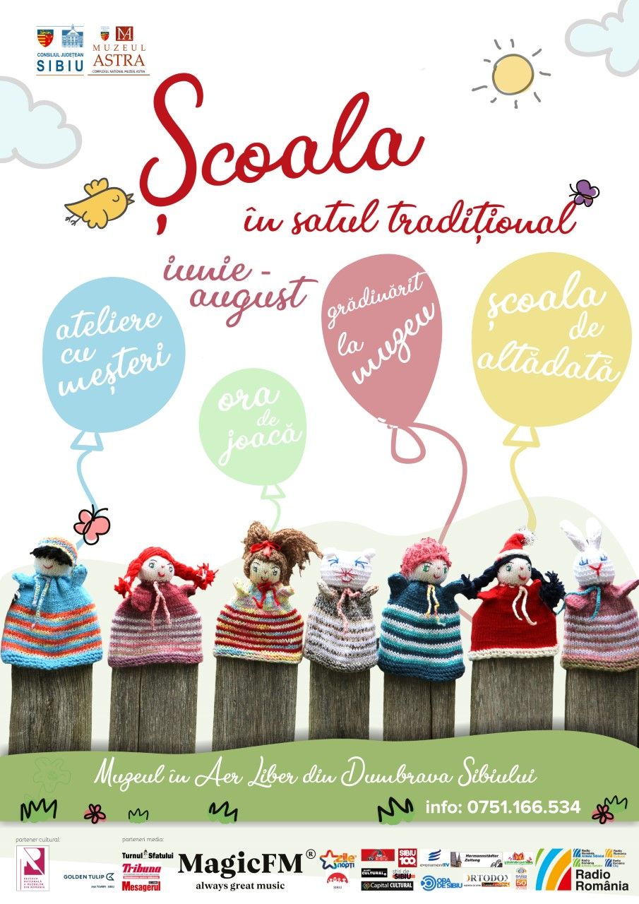 thumbnail_afis Scoala in Satul Traditional