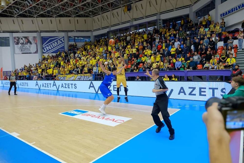Baschet: BC CSU, înfrângere dureroasă în deplasare la Cluj Napoca