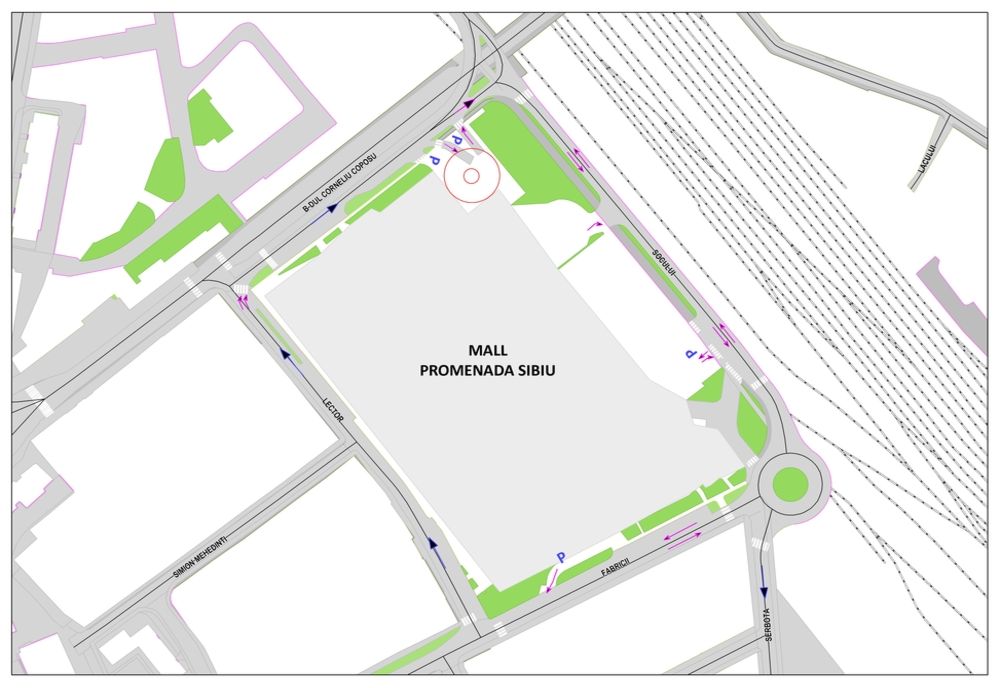 Cum se va desfășura traficul rutier în zona noului mall de lângă Podul Gării 