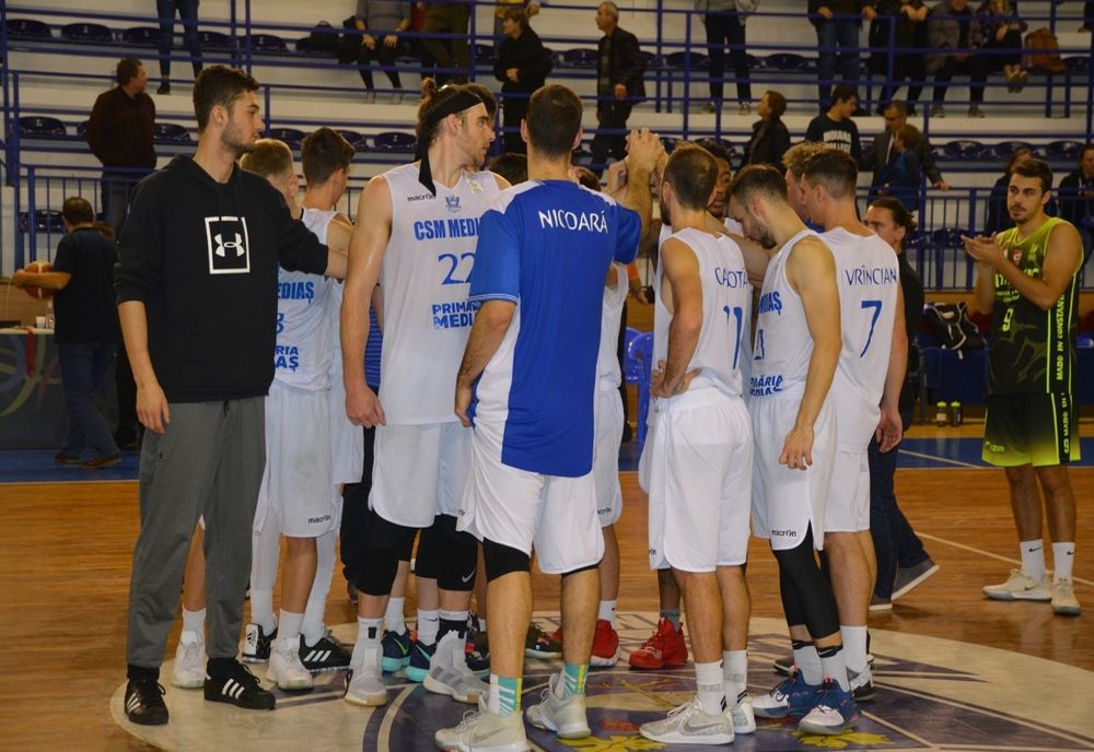 CSM Mediaș, victorie în meciul cu CSM Galați