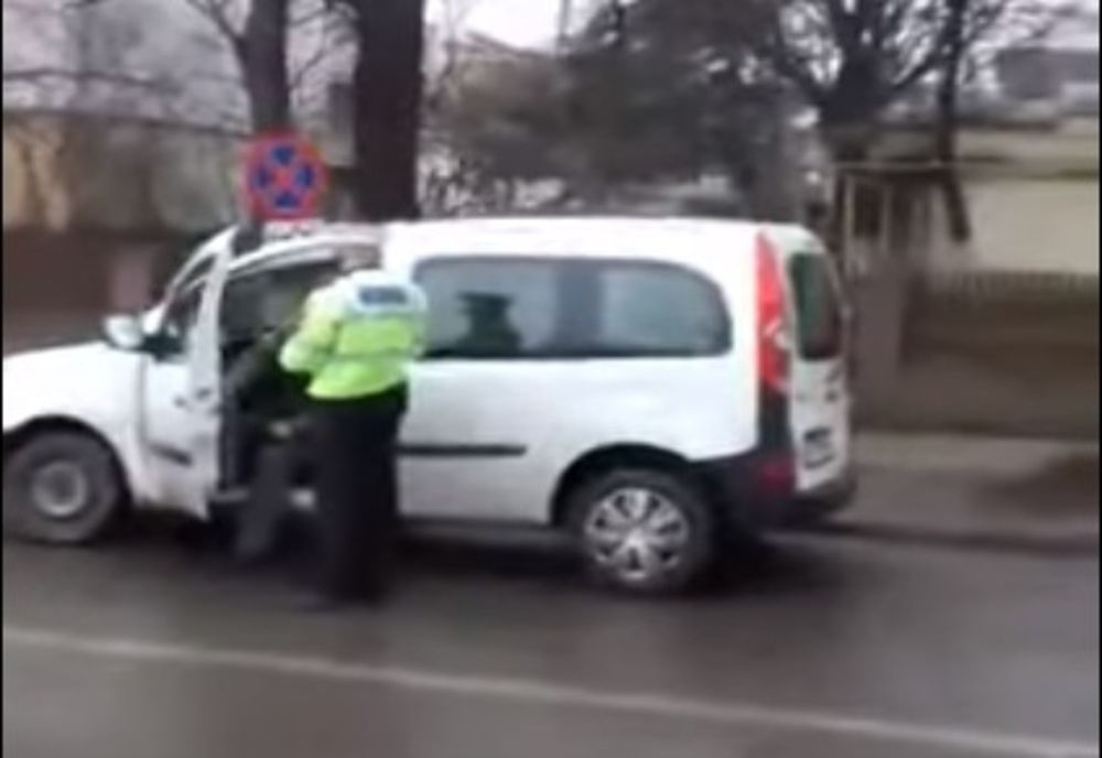 Polițist iertător cu angajații primăriei, dar neiertător cu un nevăzător