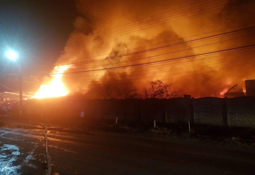 Incendiu la o casă din Târnava