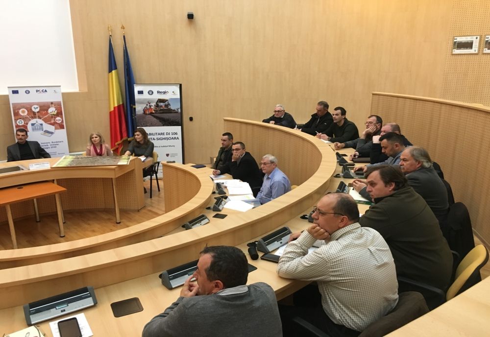 Administratorii fondurilor cinegetice, consultați de CJ Sibiu pentru o bună amplasare a indicatoarelor de semnalizare ”Atenție animale”