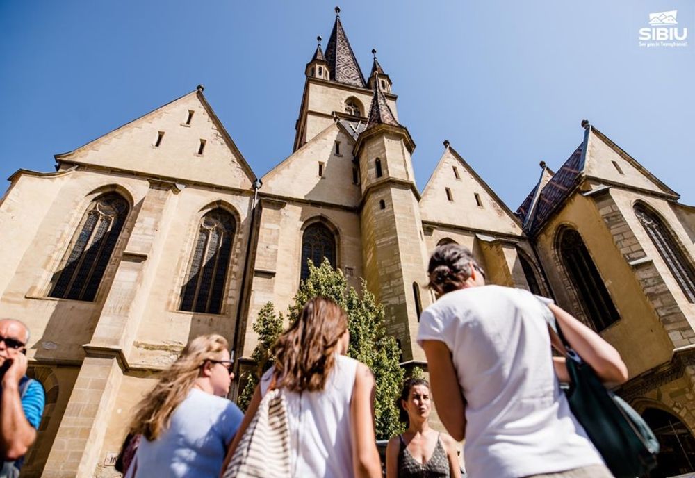 Lucrările de reabilitare la Biserica Evanghelică din Sibiu continuă