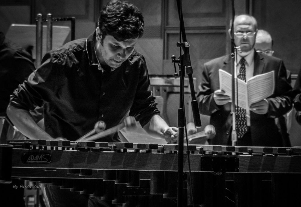 Recital de percuție, cu sibianul Sorin Rotaru, la Sala Thalia