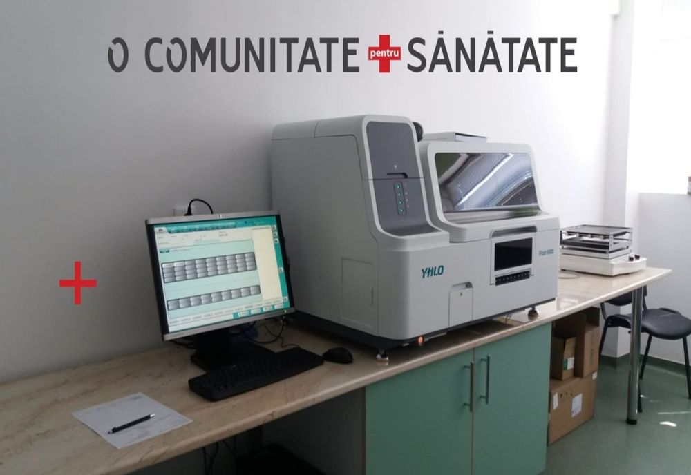 Un nou echipament de testare, pentru anticorpi, instalat la Spitalul Județean Sibiu