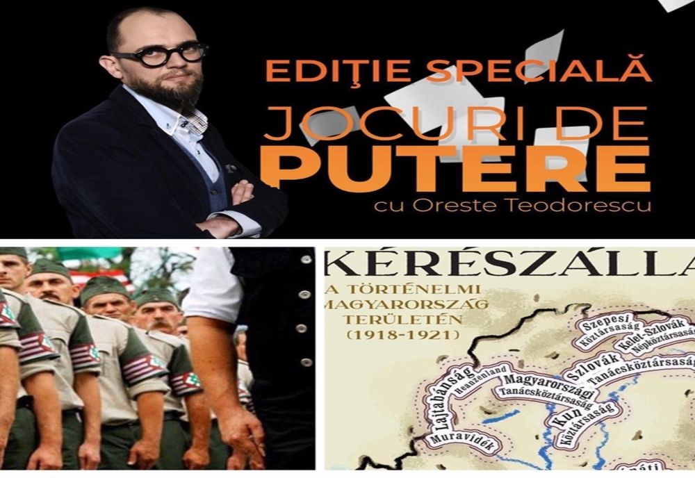 JOCURI DE PUTERE cu Oreste Teodorescu, astăzi de la 21.00-23.00