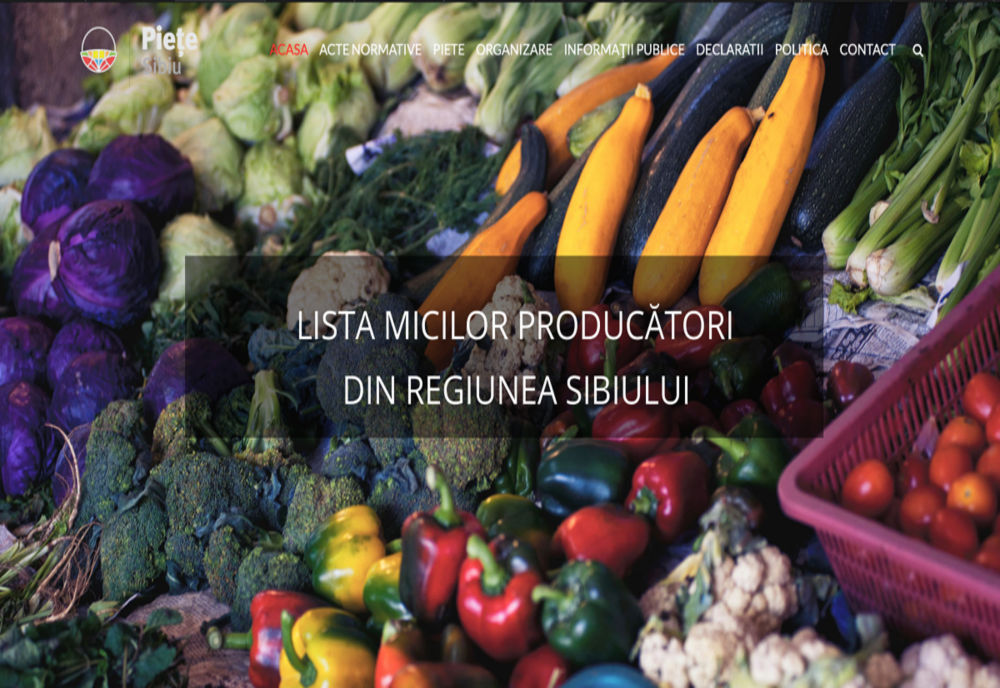 Micii producători din regiune primesc sprijin din partea Primăriei Sibiu