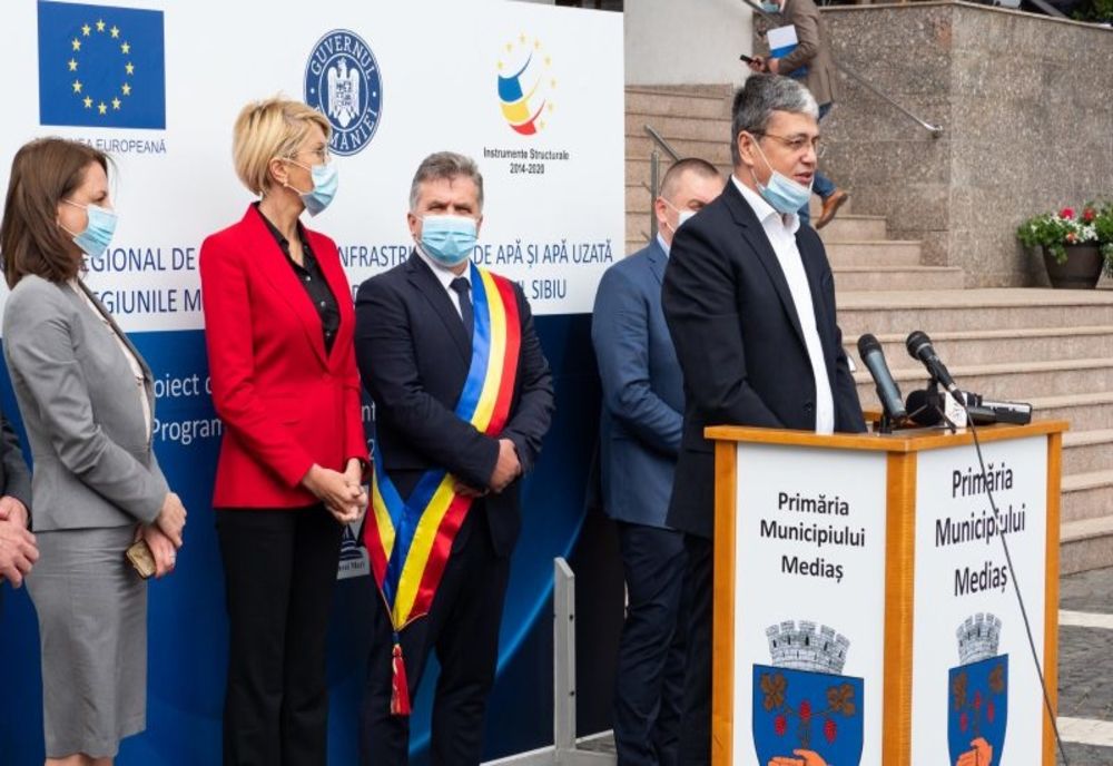 95.000 de locuitori din județul Sibiu vor avea acces la apă și canalizare cu ajutorul fondurilor europene