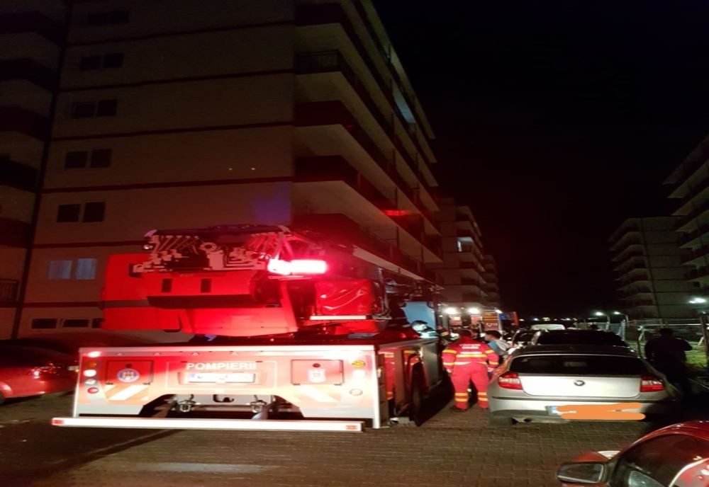 Incendiu la un apartament de pe strada Calea Șurii Mici. Locatarii, evacuați