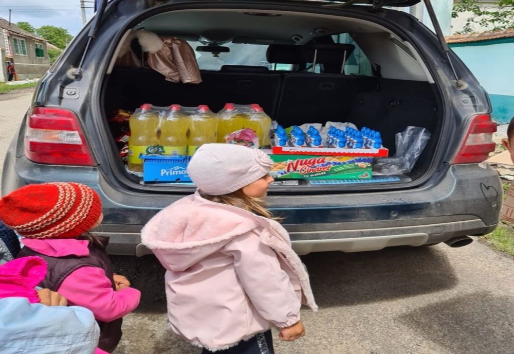 Campania „Un zâmbet de copil” a ajuns în Brădeni