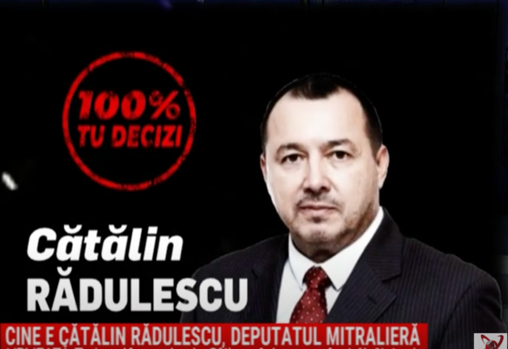 100% TU DECIZI! Cătălin Rădulescu, deputatul mitralieră. Medicul care nu crede în Covid