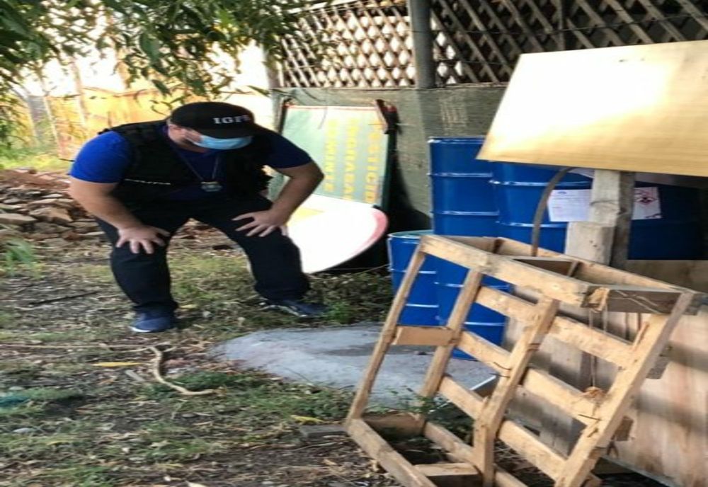 VIDEO Cercetați pentru operațiuni ilegale cu substanțe toxice