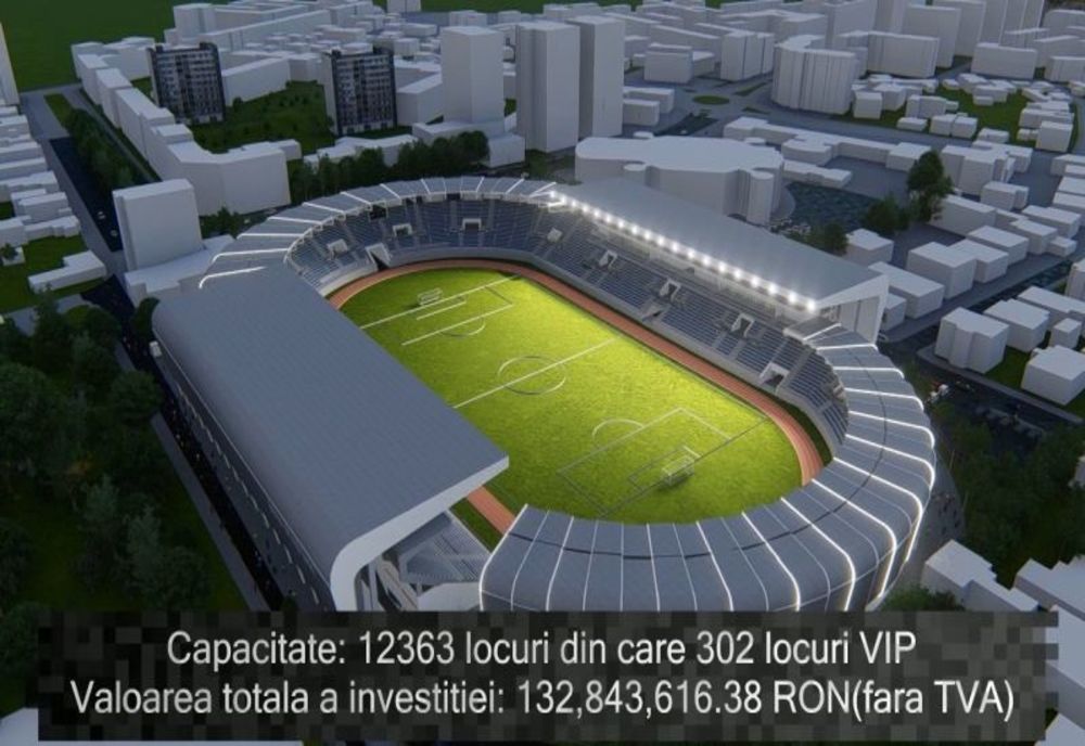 Stadion de lux, la Sibiu! Investiție de peste 130 de milioane de lei