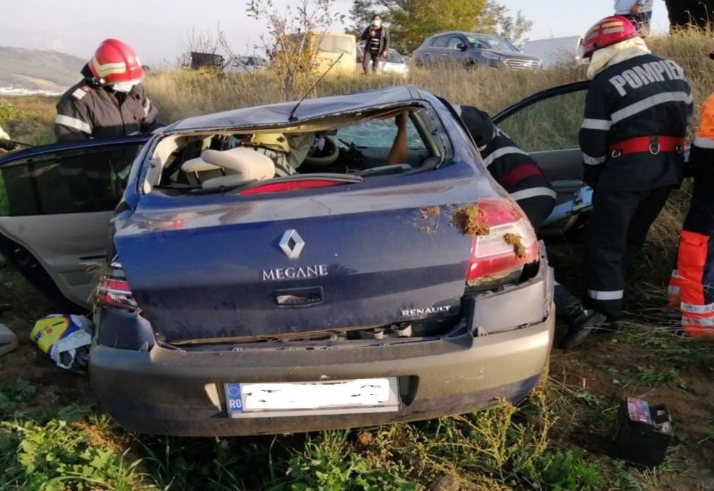 FOTO Grav accident rutier pe DN1! Victimă încarcerată