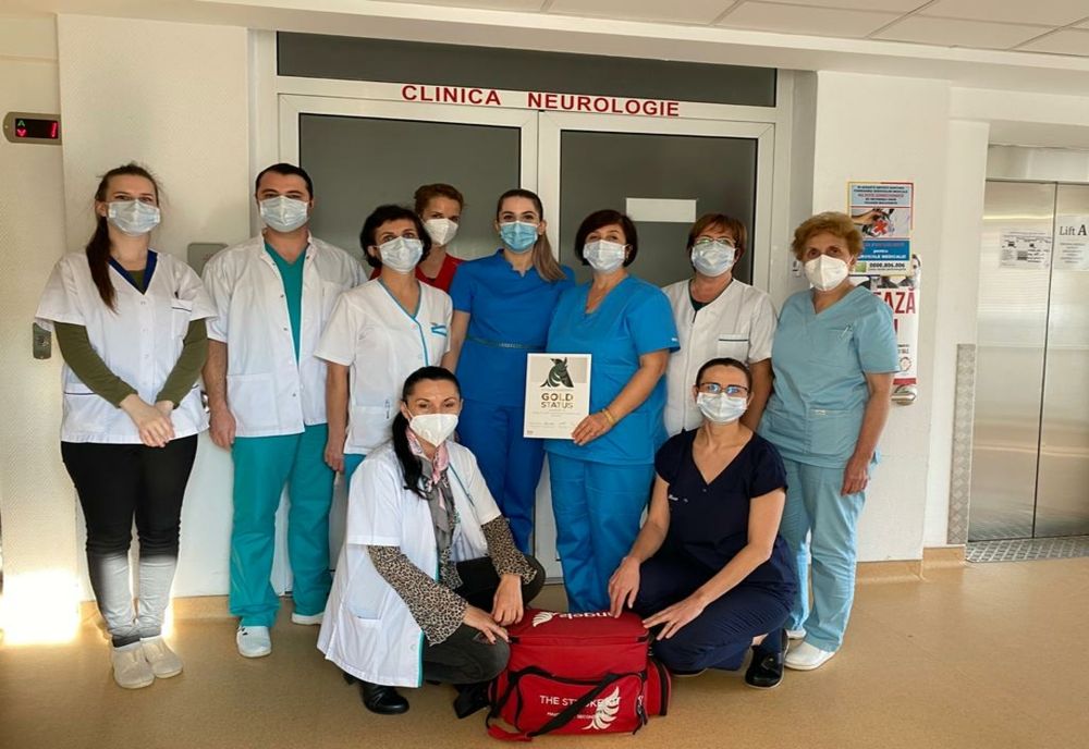 Neurologii SCJU Sibiu, medaliaţi cu aur pentru al doilea an consecutiv