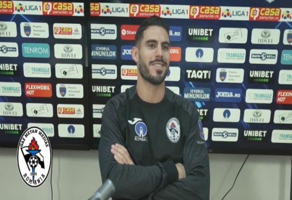 VIDEO Interviu cu Ricardo Valente, atacantul echipei Gaz Metan Mediaș