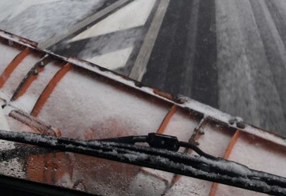 VIDEO 70 de tone de sare pe drumurile naționale din centrul țării!