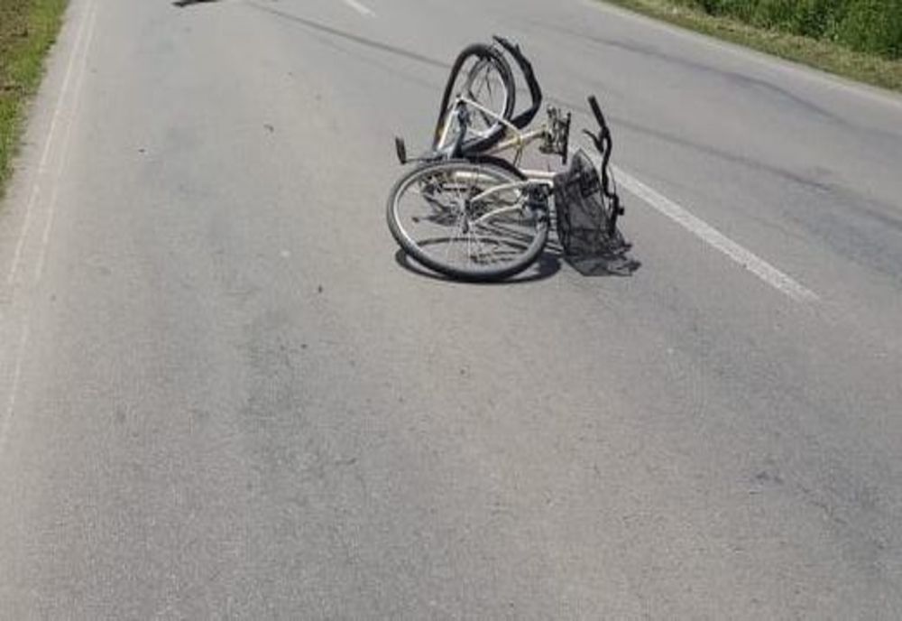 Biciclist în stare gravă!
