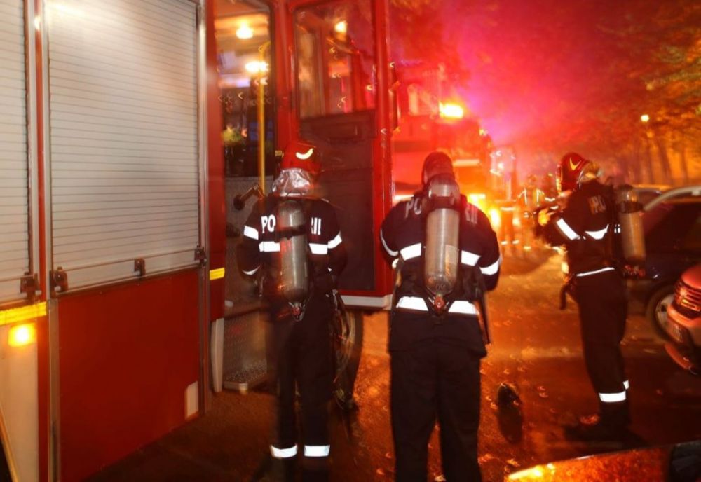 Incendiu în Cimitirul Municipal din Sibiu