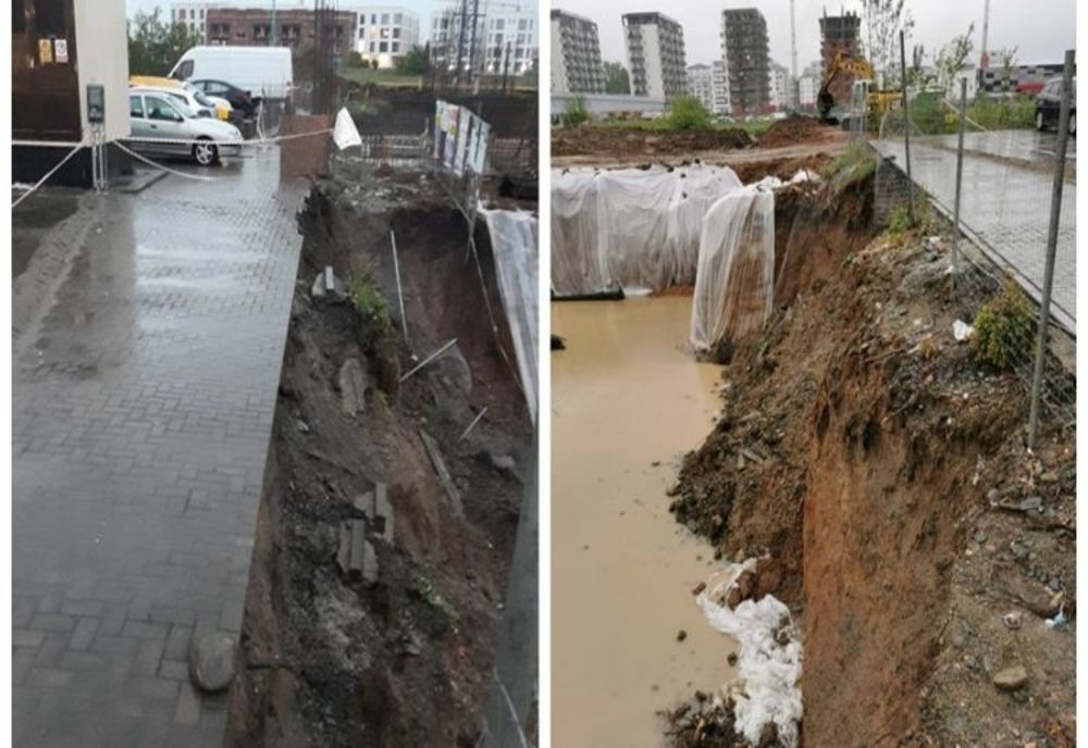 VIDEO FOTO: Situație critică pe strada Doamna Stanca – Sute de familii disperate – „Ne temem să nu cadă blocul”