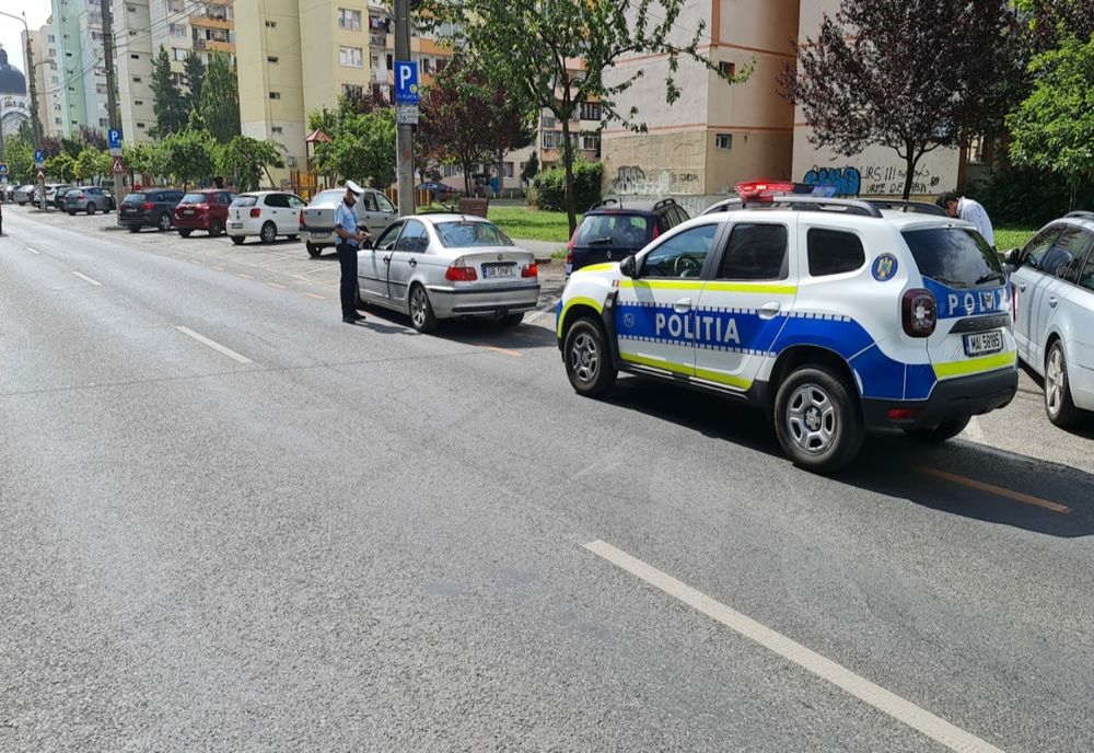 Acțiuni în trafic, ale polițiştilor, în județul Sibiu