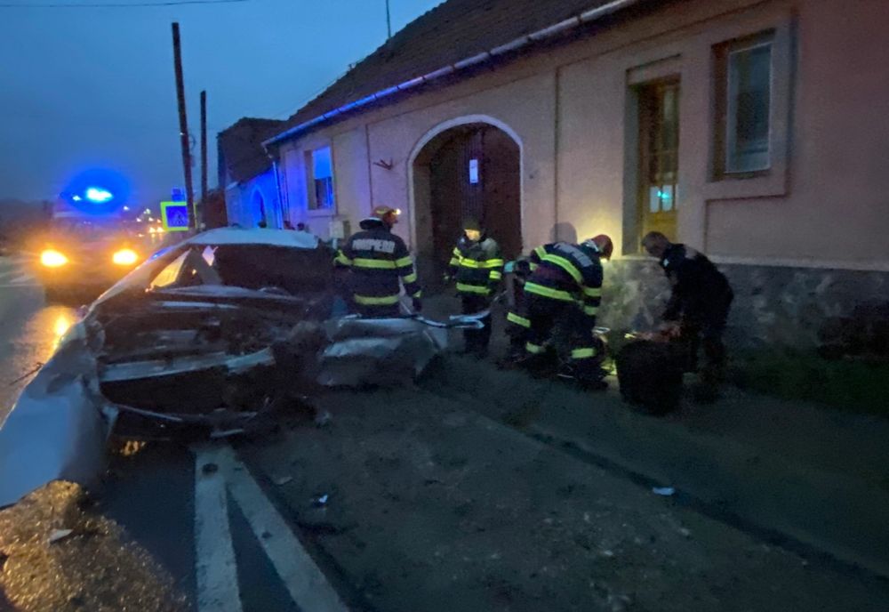 Şofer mort într-un accident rutier produs pe DN14