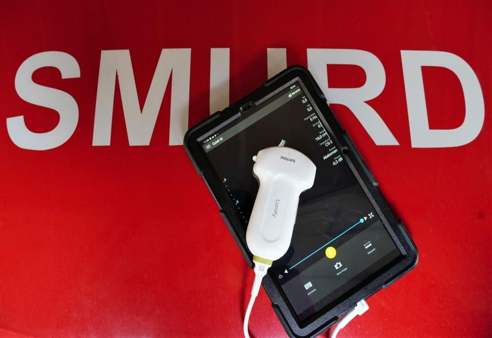 Ecograf portabil pentru ambulanța de reanimare SMURD Sibiu