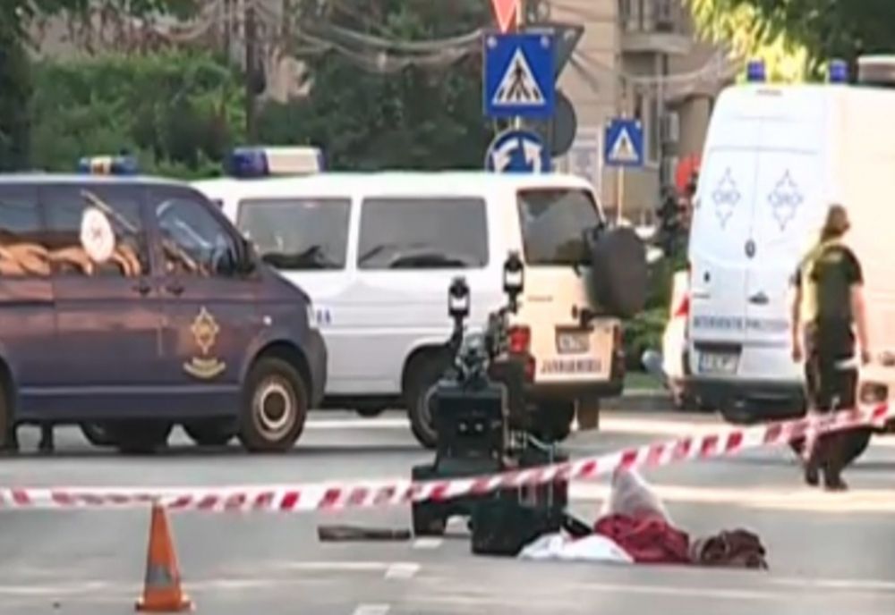 Geamantan suspect, abandonat pe o stradă din Sibiu. O femeie a alertat autoritățile