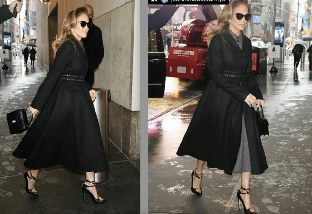 Jennifer Lopez face furori cu pantofi inventați de două tinere din Sibiu