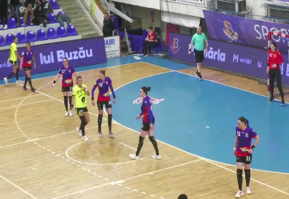 Gloria Buzău a câștigat cu 31-27 derby-ul cu Măgura Cisnădie