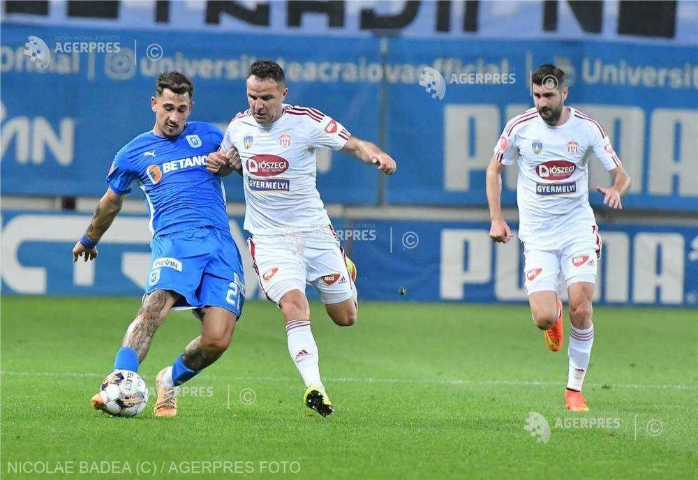UNIVERSITATEA CRAIOVA E NOUL LIDER AL SUPERLIGII, DUPĂ 2-1 CU SEPSI OSK