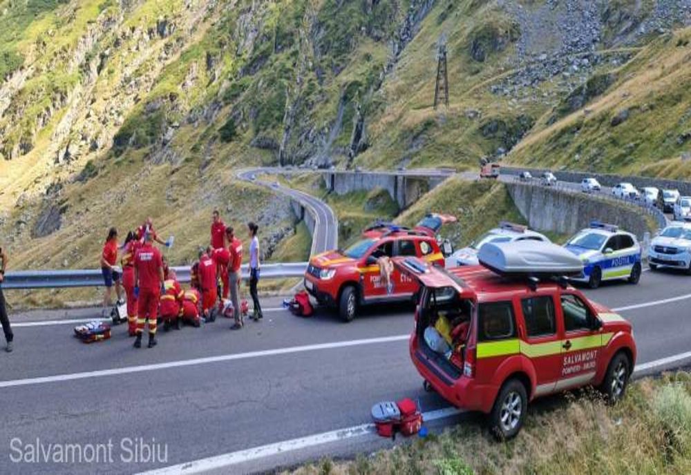 BICICLISTUL ACCIDENTAT GRAV PE TRANSFĂGĂRĂŞAN A DECEDAT