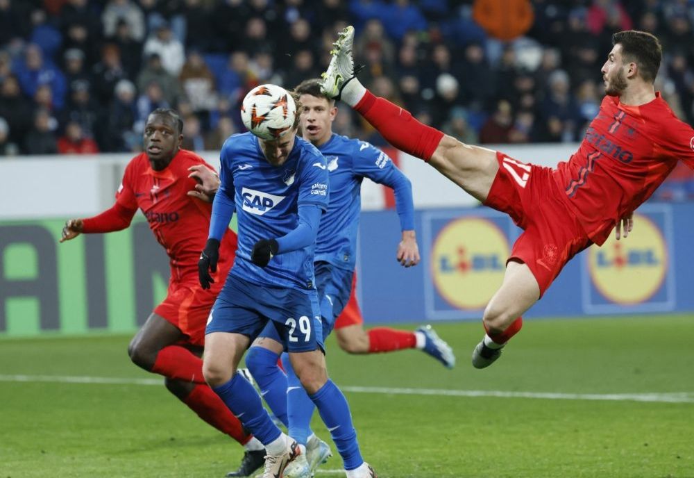 FOTBAL: FCSB, EGAL CU HOFFENHEIM, ÎN EUROPA LEAGUE