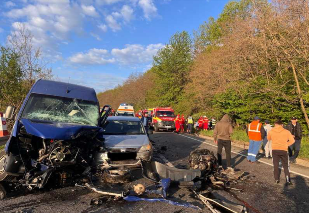 ACCIDENT GRAV PE DN14, ÎNTRE ȘURA MARE ȘI SLIMNIC