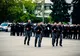Desfășurare de forțe în Piața Mare printr-un exercițiu demonstrativ al Poliției Române