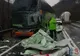 UPDATE: Două victime în accidentul la Hula Bradului dintre un autocar și un tir