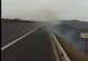 Video: Incendiu de vegetație pe A1. Trafic afectat