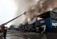 Foto/Video: ISU Sibiu intervine la un incendiu puternic în Alba